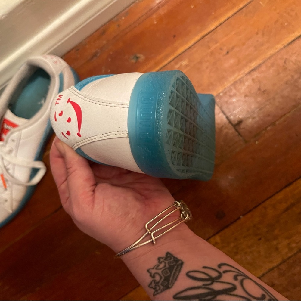 Used 2021 Kool-Aid x Clyde 'Brick Walls - Blue Atoll' Sneaker Shoes - Picture 7 of 11